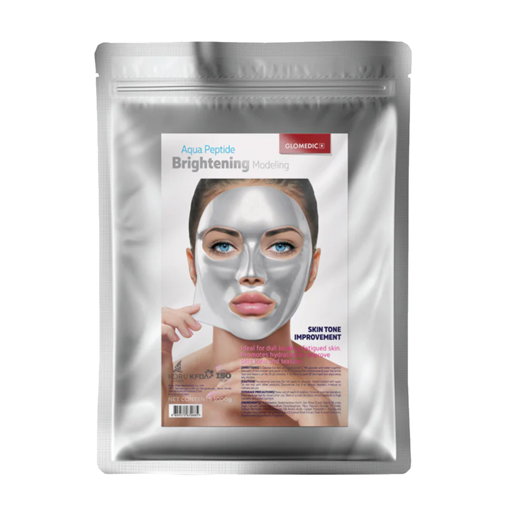 Glomedic Brightening Aqua Peptide Modeling Mask. 5 pcs set.